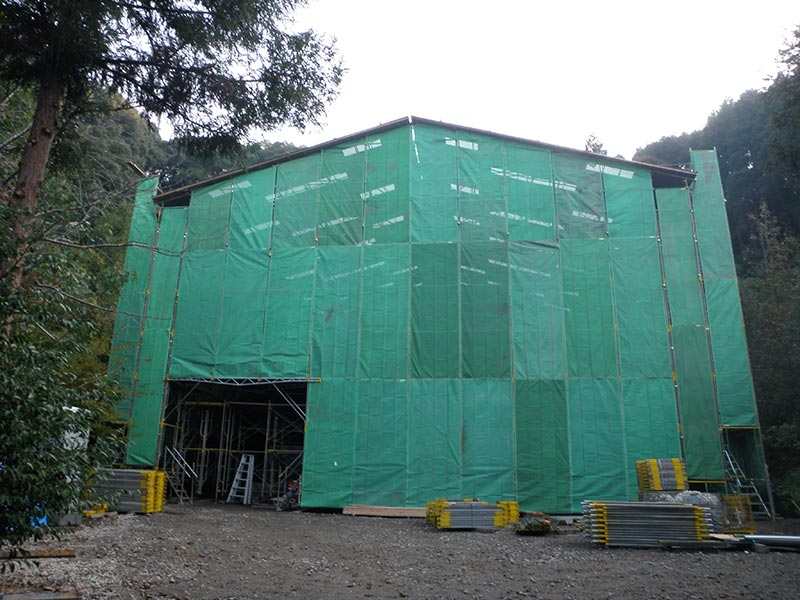 岩屋熊野座神社保存修理事業